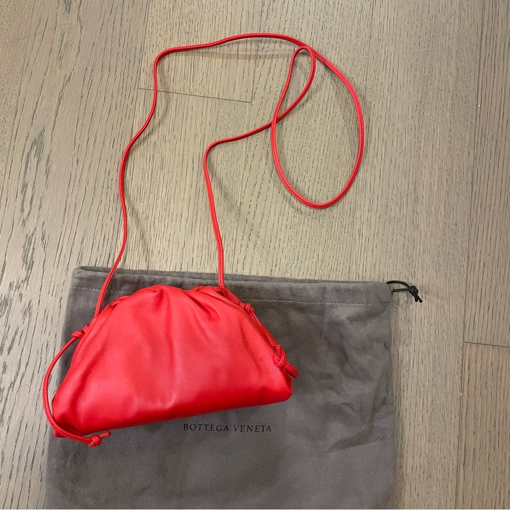 Bottega Veneta authentic, never worn mini pouch crossbody bag